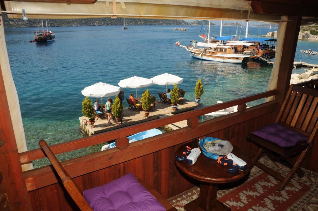 Sahil Pension Kaleucagız エクステリア 写真